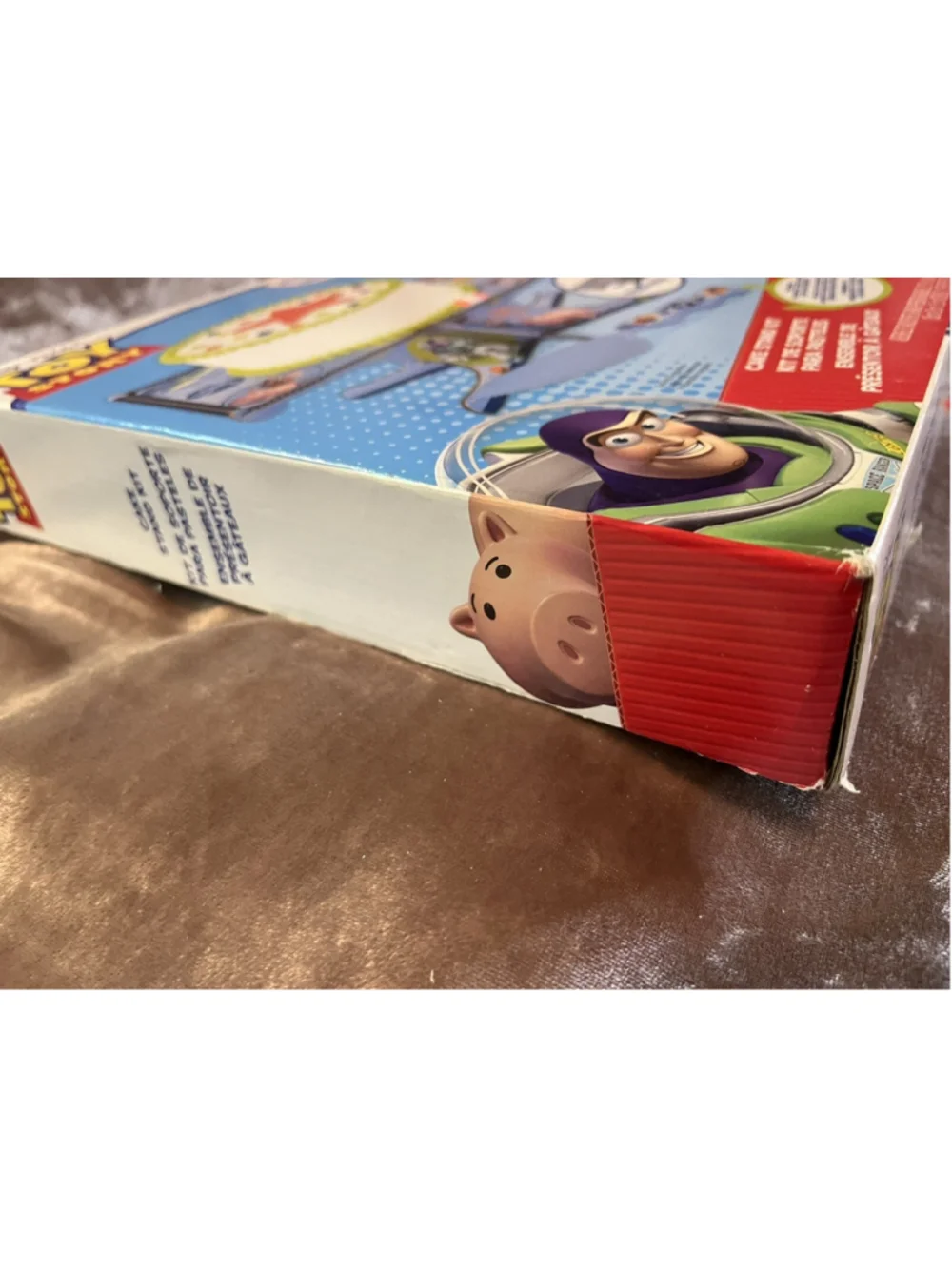 New Disney Toy Story Cake Stand Kit Kids Party Cakes Holder Plate Square Buzz